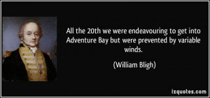 More William Bligh Quotes