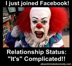 it pennywise meme horror meme humor scary clown facebook lmao lol