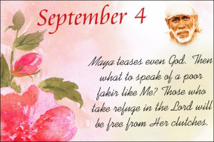 Shirdi Sai Speaks - September Month Pictures