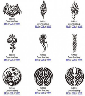 Free Tattoo Vectors Symbols
