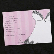 Popular Bridal Shower Lingerie Invitation Wordings for Your Bride ...