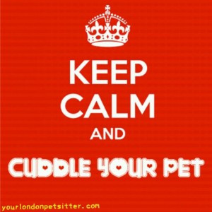 KeepCalm and Cuddle your Pet