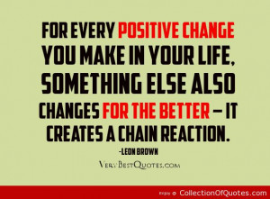 Chain Reaction Quotes Creates a chain reaction