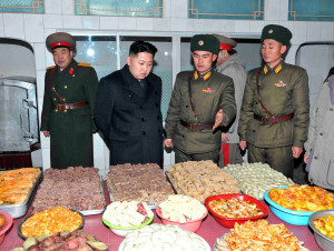 Kim Jong Un Looking at Things