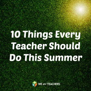 Bucket List for Teachers