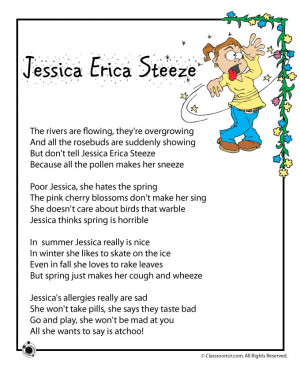 Poem Types for Kids