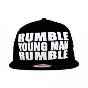 New Era Cap The Rumble Young Man Rumble SNAPBACK (Green Under)