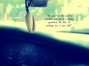 Photography Sea Shell/ Quote