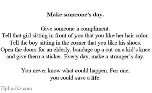 Make someone's Day