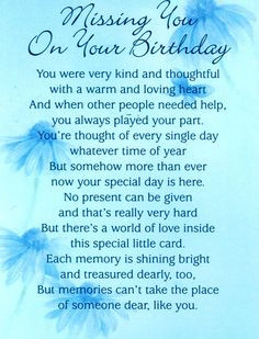 Birthday Wishes Sent To Heaven