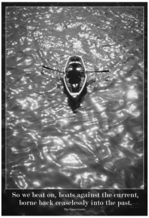 The Great Gatsby Quote Art Print Poster Poster