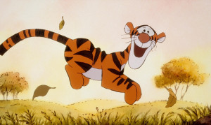 Yes, I'm aware that he's technically a tigger, not a tiger.