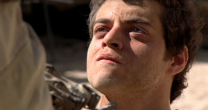 Rami Malek as 39 Hassan 39 in Over There Season 1 Episode 3 The