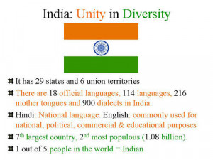 India-Unity in Diversity