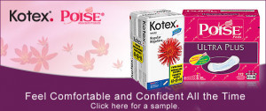 ... Club ~ Free Sample of Kotex Maxi Pads or Poise Ultra Plus Pads (US