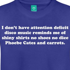 Funny Attention Deficit Disorder ADD ADHD Kids' Shirts