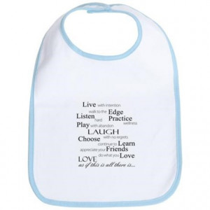Cute quotes and sayings Bib