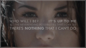 Demi Lovato's Most Inspirational Lyrics: A GIF WALL!