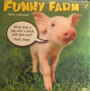 Each funny saying has an insert pertaining to the animal in the ...