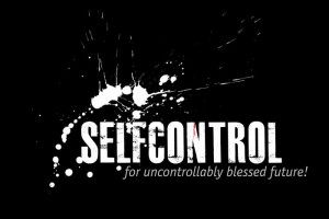 The Fruit of the Spirit--Self Control!
