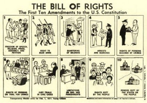 The Bill of Rights for those who can't or don't want to read, here is ...