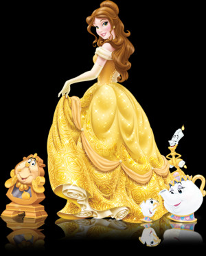 belle in beauty and the beast the intelligent and lovely belle has ...