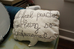 quotie quote pillow