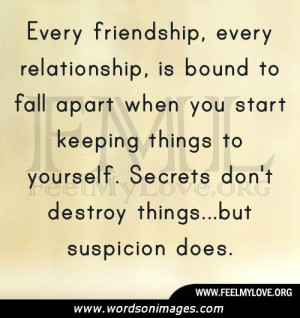 Ruined friendship quotes