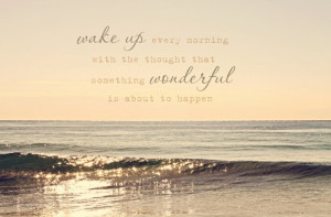 beauty quotes beauty quotes wake up beautiful morning ocean sunlight ...