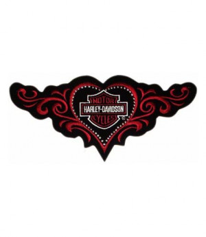 ... Biker Sayings Harley Davidson Love Heart Studded Patch, Harley Patches