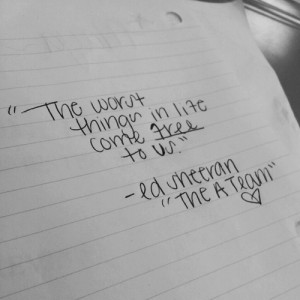 ... this image include: ed sheeran, the a team, quotes, love and Lyrics