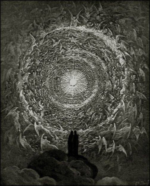Gustave Dore (1832-83) - The Saintly Throng in theForm of a Rose - The ...