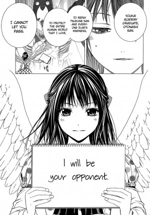 Wallpapers Inner Moka X Tsukune Hold Rosario Vampire Fan Art 9353712 ...