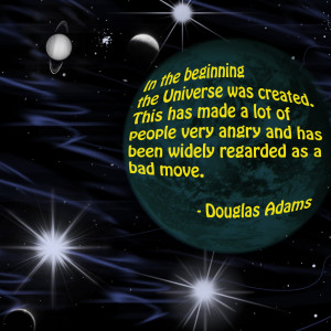 Quotes douglas adams The hitchhikers To HD Wallpaper