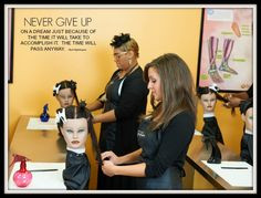 ... Give Up! #Beautyschoolstudents #Cosmetology #EmpireBeautySchool More