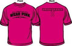 cancer t shirts breast cancer awareness playstrong diboll high school ...