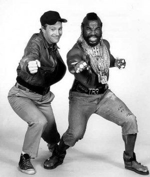 Down with the A-Team, Mr-T and Murdock