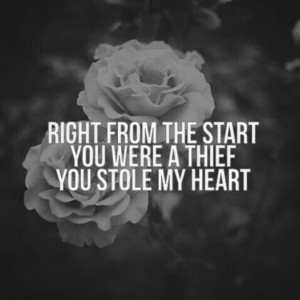 heart stole pink quotes song lyrics music start give right songs reason thief were quote lyric ruess nate he know