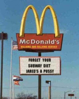 Funny Picture -- Fast Food Wars..