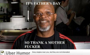 Samuel L. Jackson on father's day