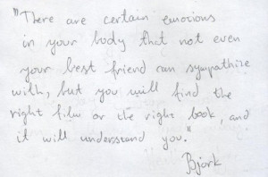 Monday Quote: Certain Emotions