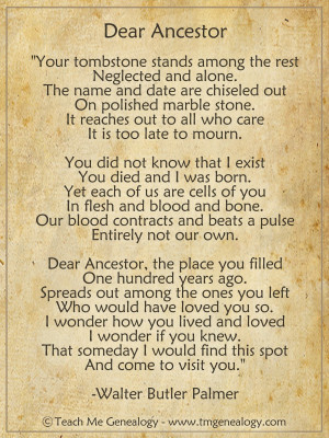 Dear Ancestor
