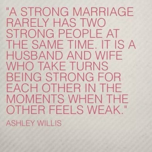 Strong marriage