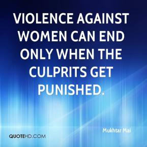 Violence Against Women Quotes