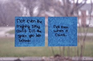 love, quote, rain, sad, text, words