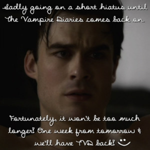 The Vampire Diaries Damon Quotes The vampire diaries quotes