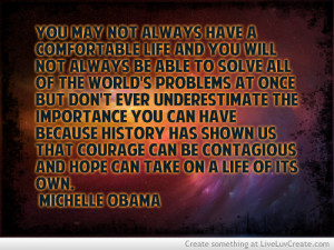 Michelle Obama Quote