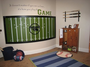 football room . . . love the play board . . . Skyler would flip out if ...
