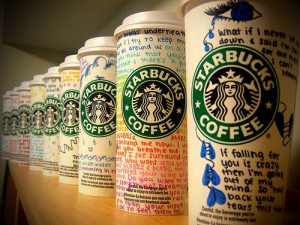 ... starbucks cups for quotes best idea ever i looove starbucks and quotes