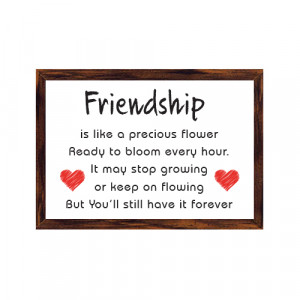 Friendship Quote Photo Frame